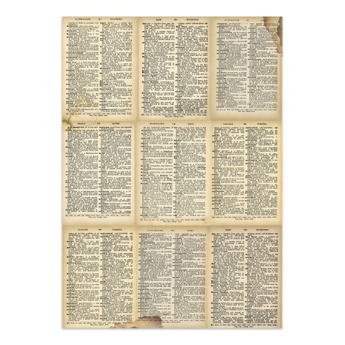 Stamperia Junk Journal, Ephemera And Die Cuts-Voyages Fantastiques - 5A003H5L-1HC74