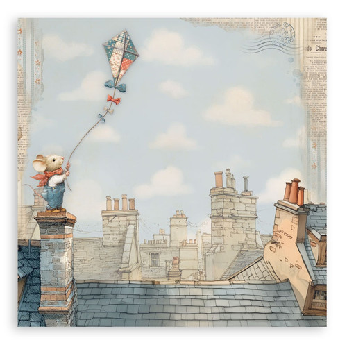 Stamperia Single-Sided Paper Pad 12"X12" 22/Pkg-Family - 5A003H42-1HC7M