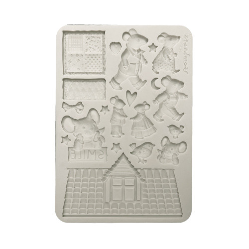 Stamperia Crafty Shapes And Moulds-Family - 5A003H5Y-1HC7N