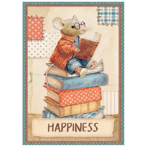 Stamperia Rice Paper A6 8/Pkg-Family - 5A003H3Y-1HC7H