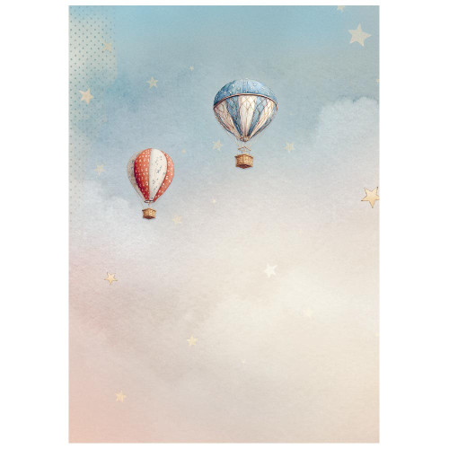 Stamperia Rice Paper Backgrounds A6 8/Pkg-Family - 5A003H3W-1HC7V