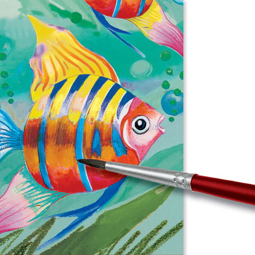 Watercolor Paints W/Brush-12/Pkg - 125012