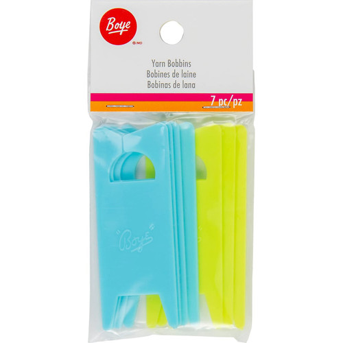 Boye Yarn Bobbins 7/Pkg -Cool - 5A003MLP-1HJ2V - 192887658440