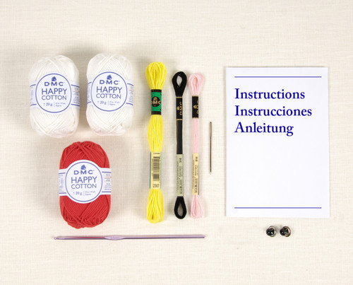 DMC Amigurumi Kit-Pop the Corn - 5A0039KP-1H8SR