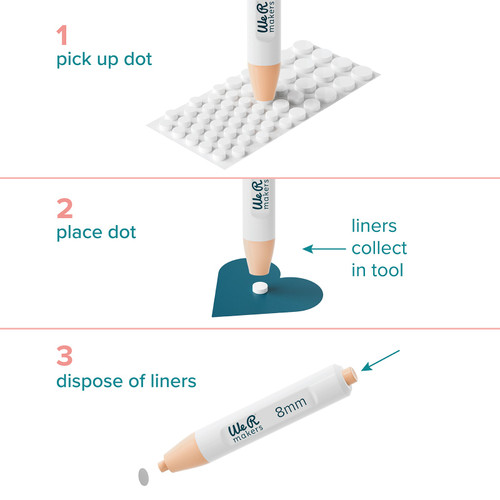 We R Foam Dot Setter Kit 3pc-275 Dots - 5A0039N9-1H8VN