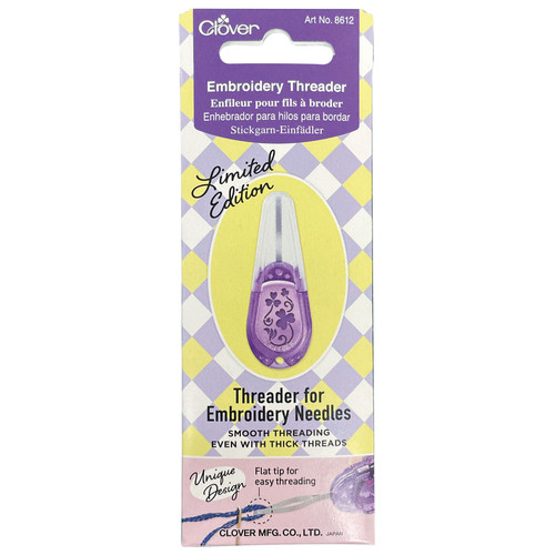 Clover Limited Edition Embroidery Threader-Purple - 5A003L5F-1HGP1 - 051221786129