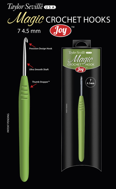 Taylor Seville Magic Series Crochet Hook-JOY Series - 5A003MQJ-1HJ7N - 766152220467