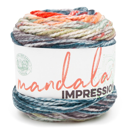 Lion Brand Mandala Impressions Yarn-Woodstock - 5A002FKD-217Y - 023032133607