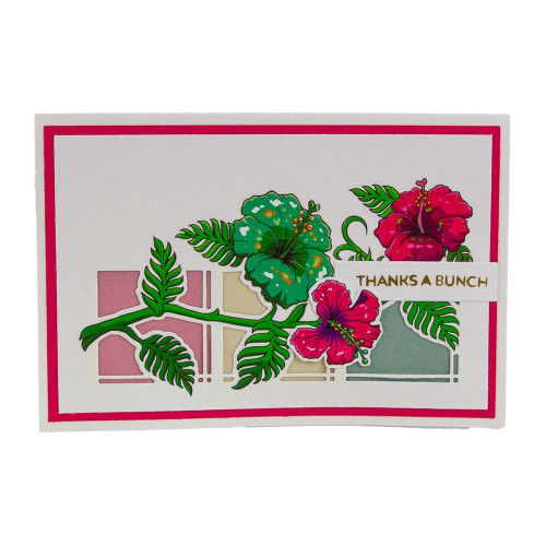 Tonic Studios Rub-Ons-Tropical Floral Frames - 5A002H6Q-1GJR7