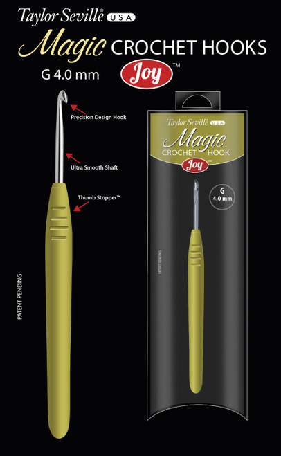 Taylor Seville Magic Series Crochet Hook-JOY Series - 5A003MQK-1HJ7V - 766152220450