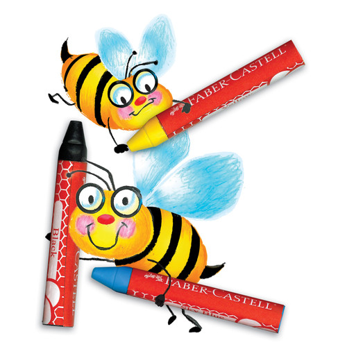 Brilliant Beeswax Crayons In Storage Case-12/Pkg - 129112