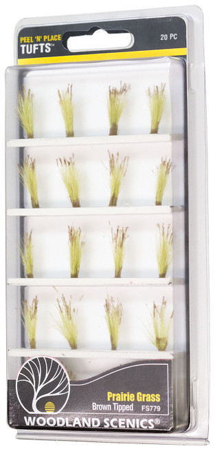 Woodland Scenics Prairie Grass 20/Pkg-Brown Tipped - 5A003JB0-1HDMH - 724771007791