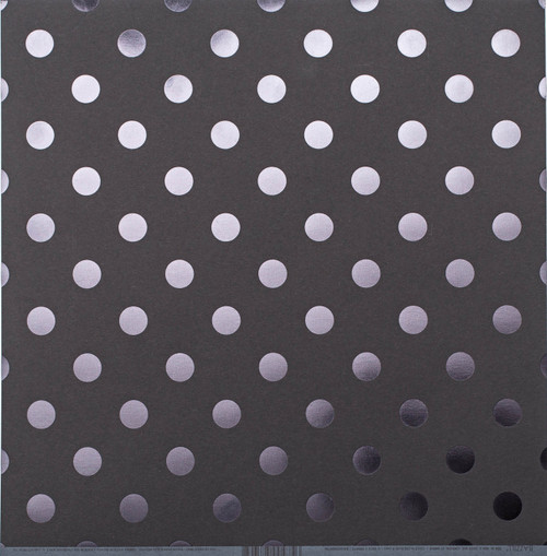 25 Pack - Bazzill Foil Tone On Tone Cardstock 12"X12"-Licorice Twist - BZFOIL-475 - 846523004756