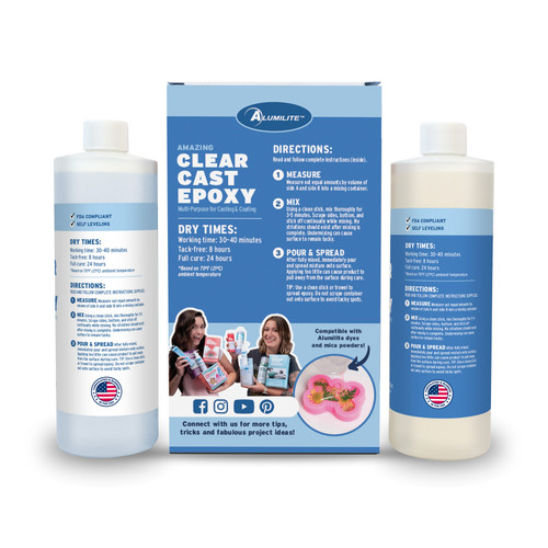 Alumilite Amazing Clear Cast Resin-32oz - 5A003GQZ-1HBLX