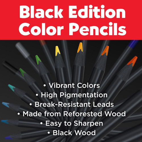 Faber-Castell Black Edition Color Pencils 36/Pkg-36/Pkg - 5A003JDJ-1GKYX