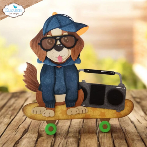 Elizabeth Craft Metal Die-Skateboard - 5A003J3S-1HD9Q