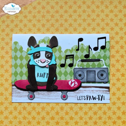 Elizabeth Craft Metal Die-Skateboard - 5A003J3S-1HD9Q