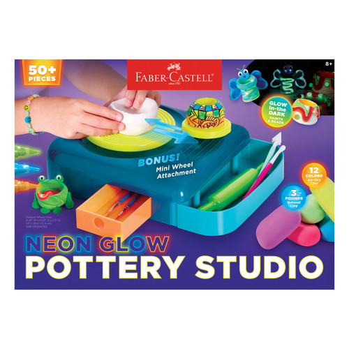 Faber-Castell Neon Glow Pottery Studio -Neon - 5A003JF0-1HDNY - 092363324268