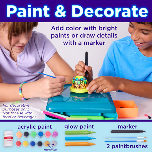 Faber-Castell Neon Glow Pottery Studio -Neon - 5A003JF0-1HDNY Faber-Castell Neon Glow Pottery Studio -Neon - 5A003JF0-1HDNY