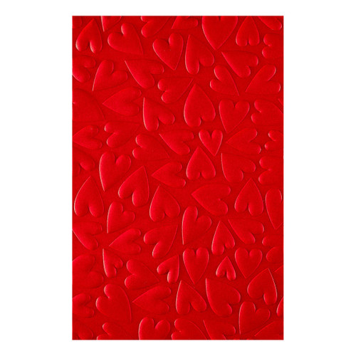 Spellbinders 3D Embossing Folder by Simon Hurley-Puffy Hearts - 5A003J7L-1HDDZ