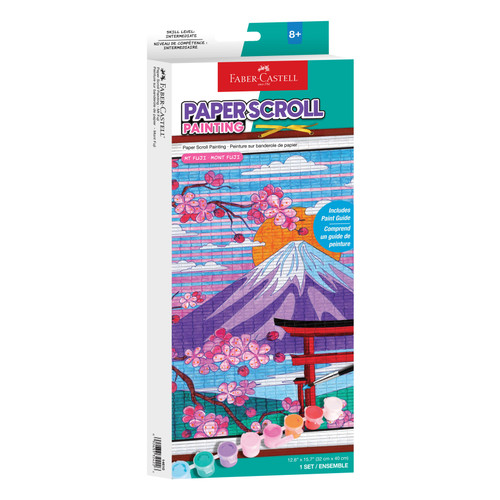 Faber-Castell Paper Scroll Painting Kit-Mt. Fuji - 5A003H14-1HC5Y