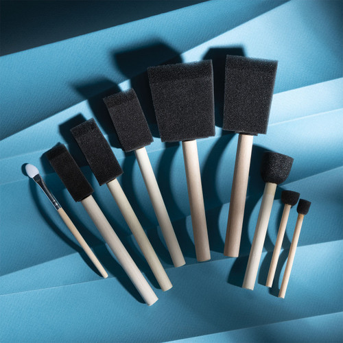 Crafter's Choice Foam Brush Set-25 Pack - 5A003J4L-1HDC4