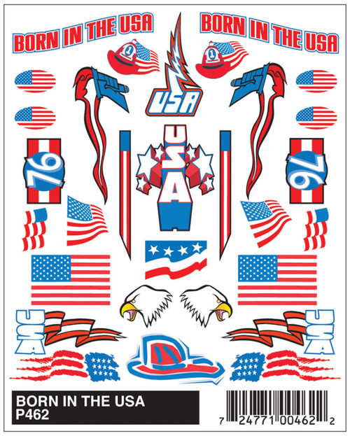 Woodland Scenics Stick On Decal-Born in the USA - 5A003JBP-1HDLD - 724771004622