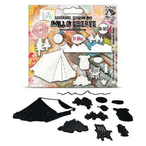 AALL And Create Die Set-Campout Magic - 5A003HBG-1HCHY - 5061097790675