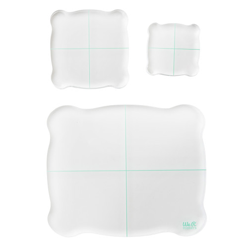 We R Acrylic Block Stamping Set 3/Pkg-Clear - 6602590