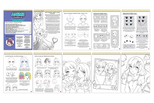 Faber-Castell Anime Drawing Kit-Shojo - 5A003JDK-1HDP0
