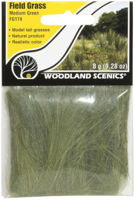 Woodland Scenics Field Grass-Medium Green - 5A003JBW-1HDLL - 724771001744