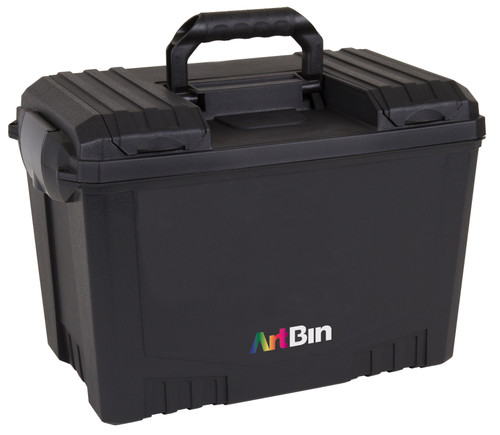 ArtBin Sidekick XL Art Tote-18"X9.75"X12.5" Black - 6917AB
