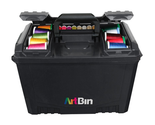 ArtBin Sidekick XL Art Tote-18"X9.75"X12.5" Black - 6917AB ArtBin Sidekick XL Art Tote-18"X9.75"X12.5" Black - 6917AB
