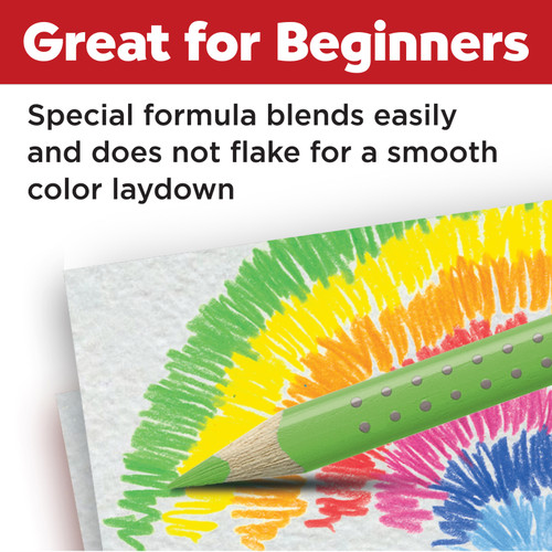 Faber-Castell Colored Grip EcoPencils-24/Pkg - 5A003JDG-1HDP5