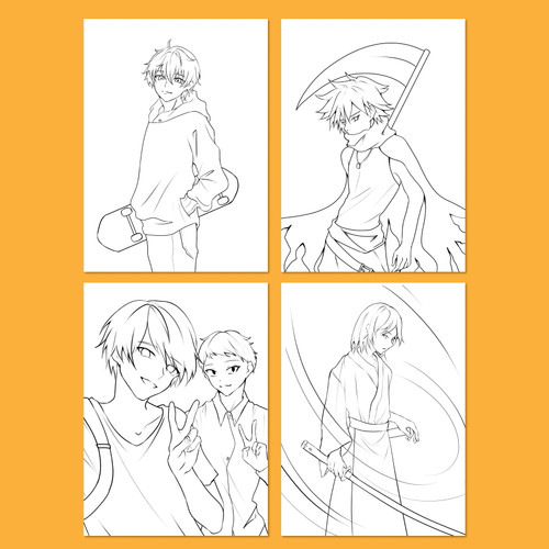 Faber-Castell Anime Drawing Kit-Shonen - 5A003JDF-1HDP6