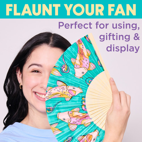 Faber-Castell Paper Fan Painting Kit-Koi Fish - 5A003JDN-1HDPF