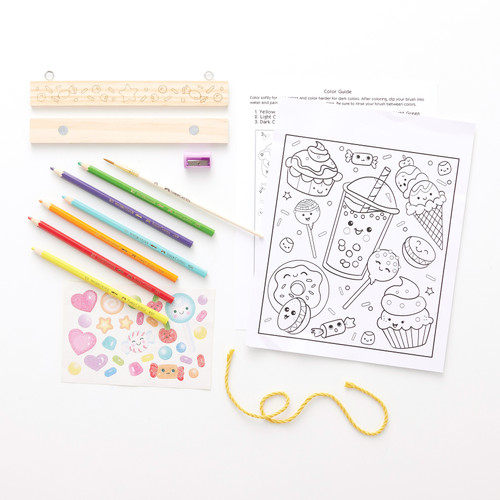 Faber-Castell Paint By Number-Sweets Wall Art - 5A003JDY-1HDP8