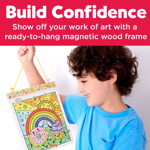 Faber-Castell Paint By Number-Sweets Wall Art - 5A003JDY-1HDP8