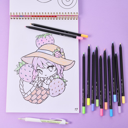 Faber-Castell Anime Drawing Kit-Chibi - 5A003JDT-1HDPH