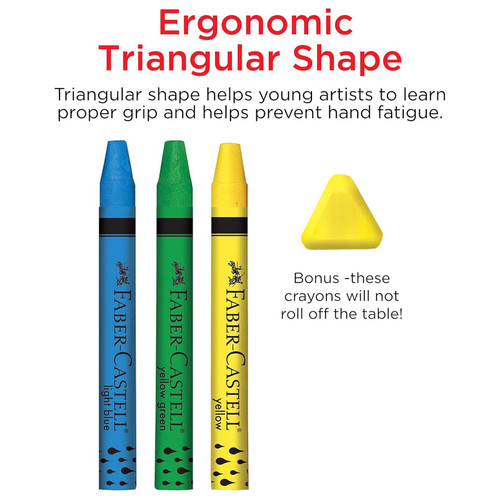 Faber-Castell Watercolor Crayons-15/Pkg - 5A003JD9-1HDPL