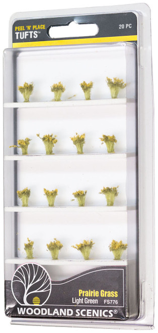 Woodland Scenics Prairie Grass 20/Pkg-Light Green - 5A003JBR-1HDLR - 724771007760