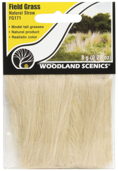 Woodland Scenics Field Grass-Natural Straw - 5A003JBC-1HDLY - 724771001713