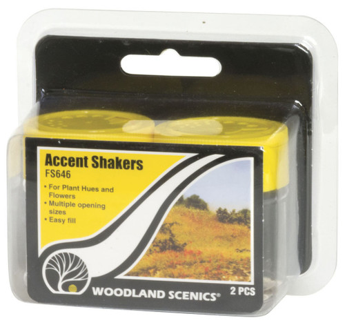 Woodland Scenics Accent Shakers-2 Pkg - 5A003JCD-1HDM3 - 724771006466