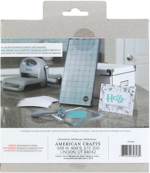 We R Letterpress Plates-Amy Tan Finder's Keepers - LPP62696