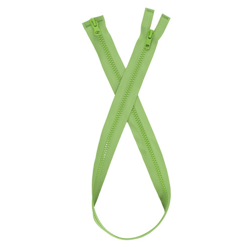 Coats Sport Parka Dual Separating Zipper 28"-Lime - F44 28-6840