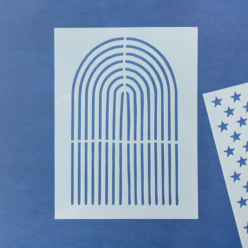 Vicki Boutin Bold And Bright Stencil Pack 3/Pkg-Arches - A50026JG-G191Z