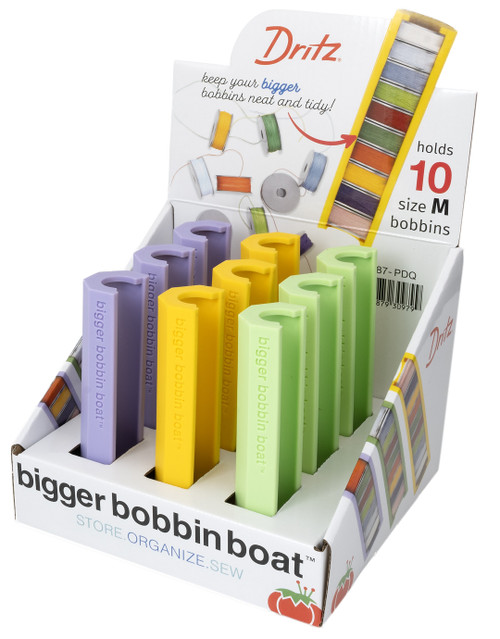 Dritz Bigger Bobbin Boat PDQ-9 Pieces - 5A002HDH-1GJYR - 072879309799