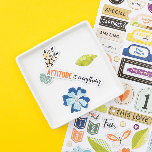 Vicki Boutin Print Shop Thickers Stickers 100/Pkg-Making Things Phrase/Chipboard - VB013860 Vicki Boutin Print Shop Thickers Stickers 100/Pkg-Making Things Phrase/Chipboard - VB013860