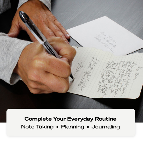 Uni-Ball Vision Elite Bold Point Rollerball Pens 3/Pkg-Black - 5A0030Y5-1H2GX