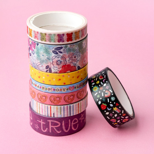 Shimelle Live The Dream Washi Tape-8 Pieces - A5002J8H-G1KSW Shimelle Live The Dream Washi Tape-8 Pieces - A5002J8H-G1KSW
